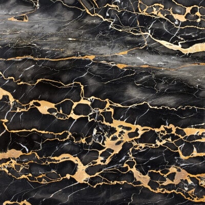 Nero portoro marble sample from italy